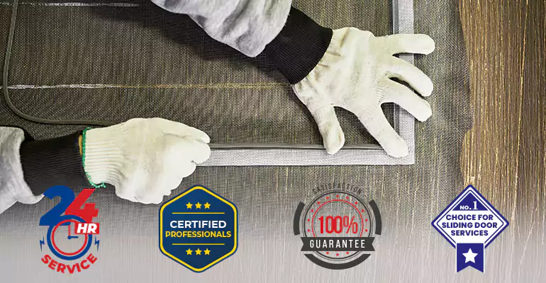 Commercial Mesh Door Repair in West Palm Beach
