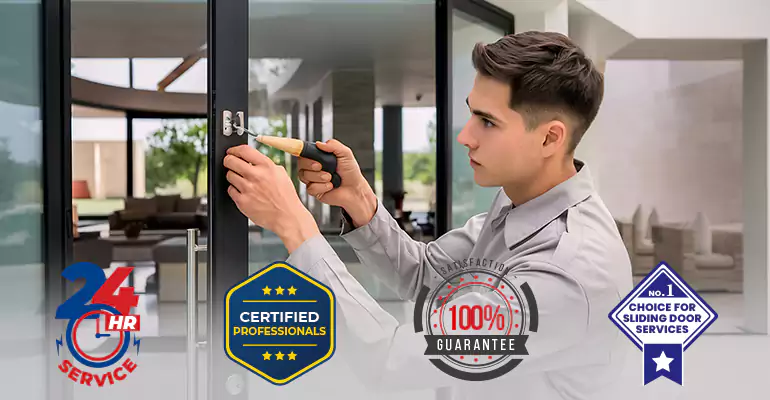 Andersen Sliding Door Latch Replacement in West Palm Beach