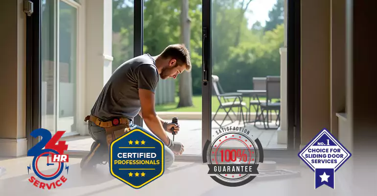 Sliding Door Strike Plate Repair in West Palm Beach