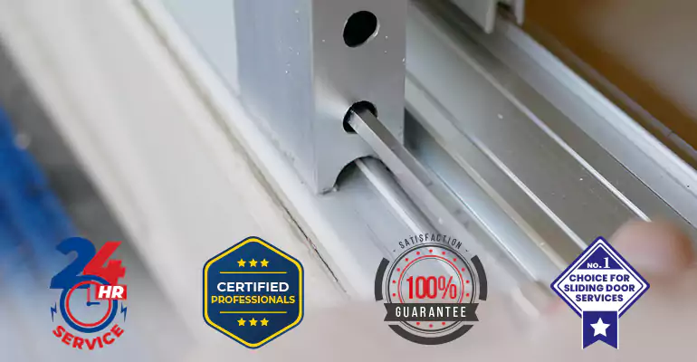 Andersen Sliding Glass Door Track Replacement in West Palm Beach
