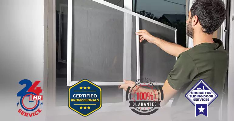 Sliding Screen Door Frame Repair in West Palm Beach