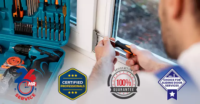 Sliding Patio Door Squeaks Repair Near Me in West Palm Beach