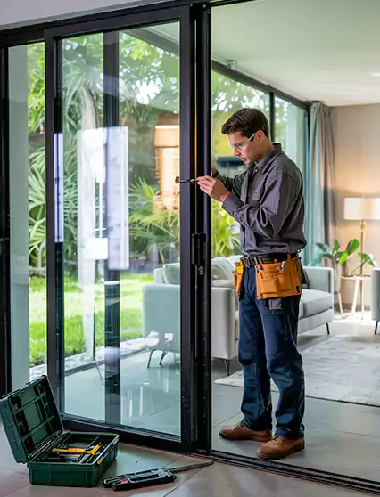 Professional Sliding Glass Door Lock Installation in West Palm Beach, FL